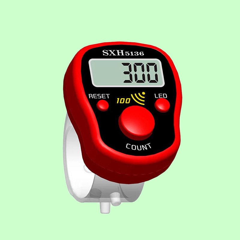 zikr bague Digital Ring Tasbeeh Tasbix Tasbih Tally reminder Finger Hand Counter For Prayer Islamic Tasbih